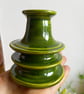 Candle stick holder, hand thrown 