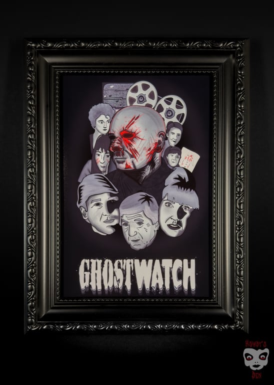 Ghostwatch A5 Art Print