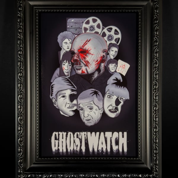 Ghostwatch A5 Art Print