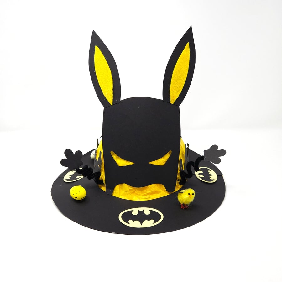 DIY Make Your Own Batman Easter Bonnet Superheroes Video Game Superhero