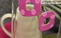 Double sided earrings 