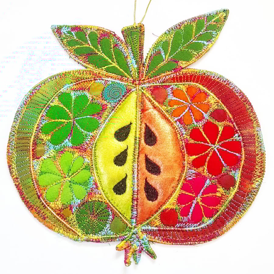 Hanging Apple Decoration 