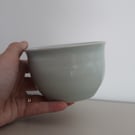 Handmade light blue bowl