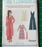 Jumpsuit Romper Robe Loungewear Sewing Pattern Size XS - XXL Threadcount Pattern - Image 1