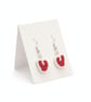 Handmade Steak Earrings - Miniature Food Jewellery