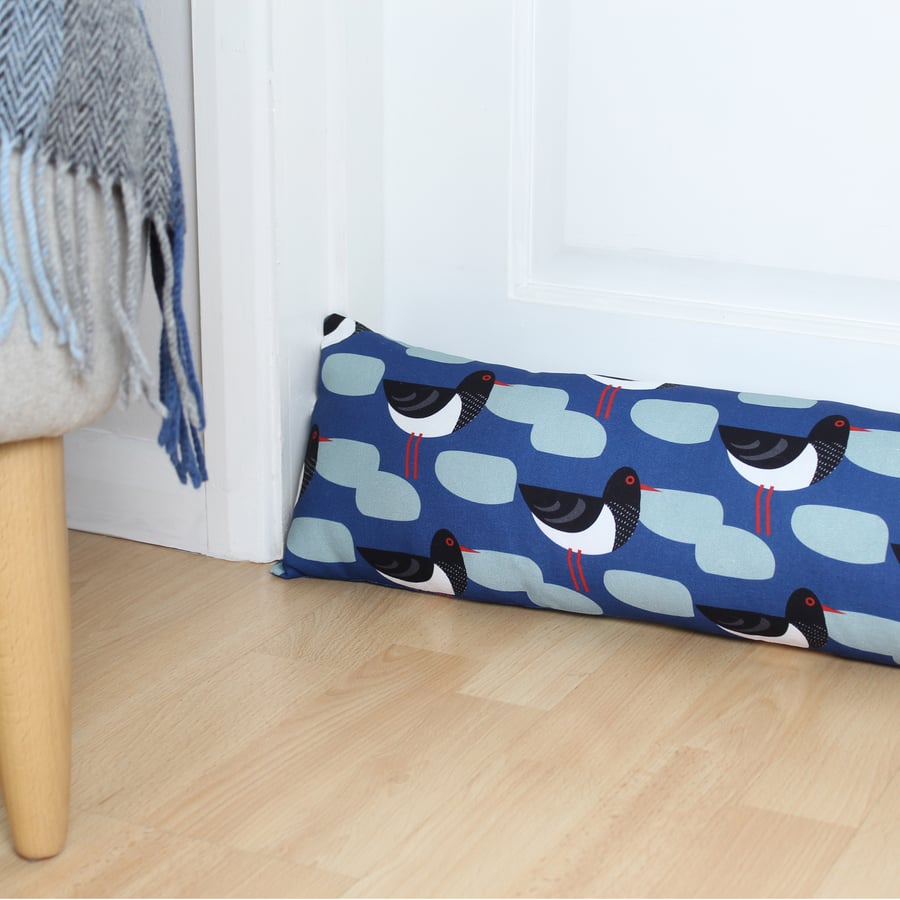 Oystercatcher Bird Fabric Draught Excluder