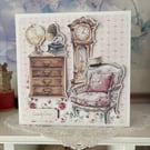 Greeting Card - Curiosity Corner - Velvet Rose Antiques C288