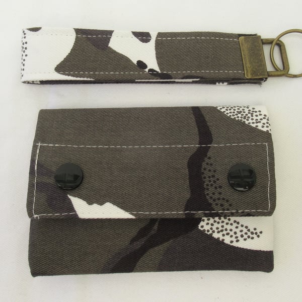 Camouflage themed Wallet and Key Fob Gift Set