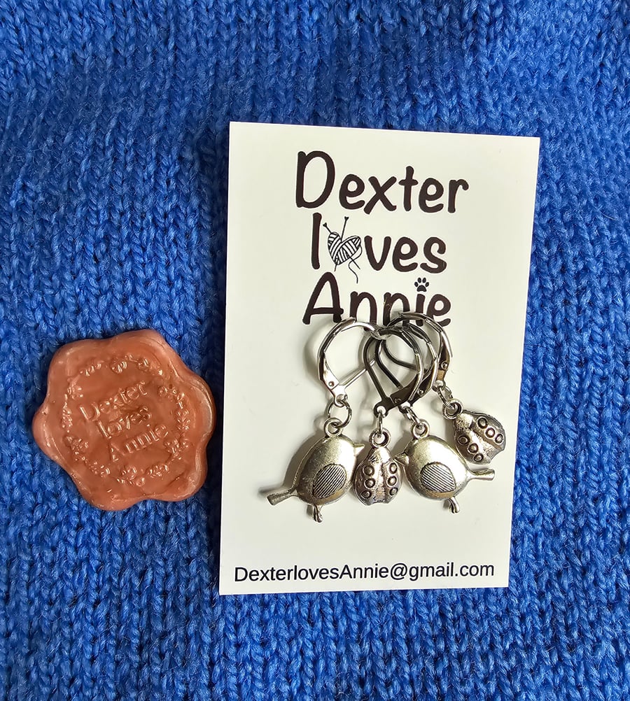 Garden themed stitchmarkers