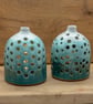 Ceramic Tea light Lantern - Image 1