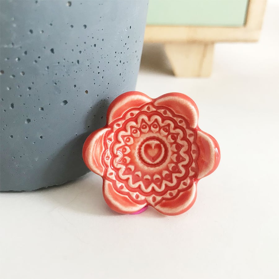 Teeny ceramic bowl trinket dish