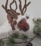 Reindeer, dotpebblesknits design, Knitted Reindeer - Image 2