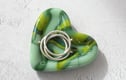 Ring / trinket dishes - fused glass