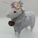 Charming Herdwick Sheep Spun Cotton Ornament 