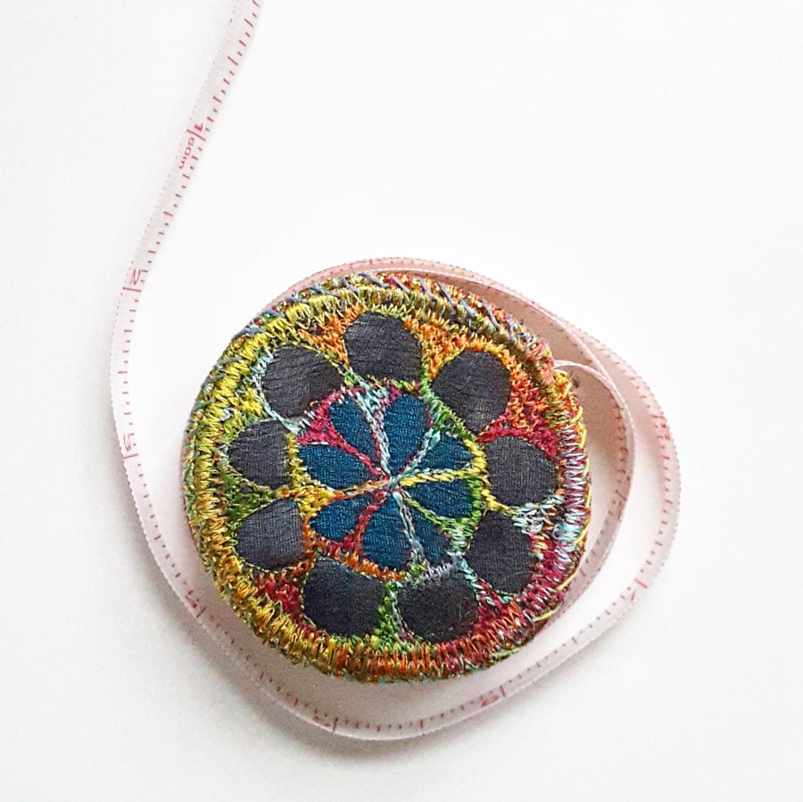 Tape Measure Free Machine Embroidery Retractable 