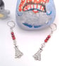 Pearl & Crystal Necklace and Earrings with Christmas Tree Charms, Christmas 2025 - Image 9