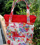 Pattern for a handbag with integral coin purse