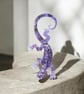 Lizard guardian (Lepidolite)