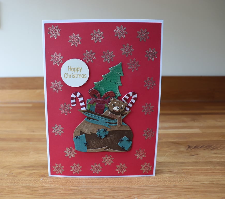 Christmas, Vintage toy Sack.