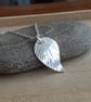 Silver Leaf Earrings, Gift for nature lover - Image 10