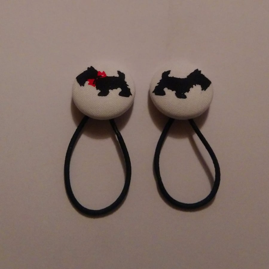 Dog Design Hair Bobble Hair Bands