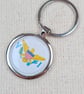 US Virgin Islands Flag Keyring