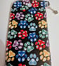 Handmade Spectacle Case Paw Print Vinyl - Folksy