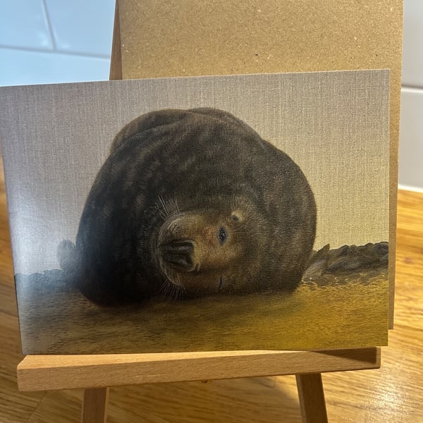 5x7 inch British Seal Card