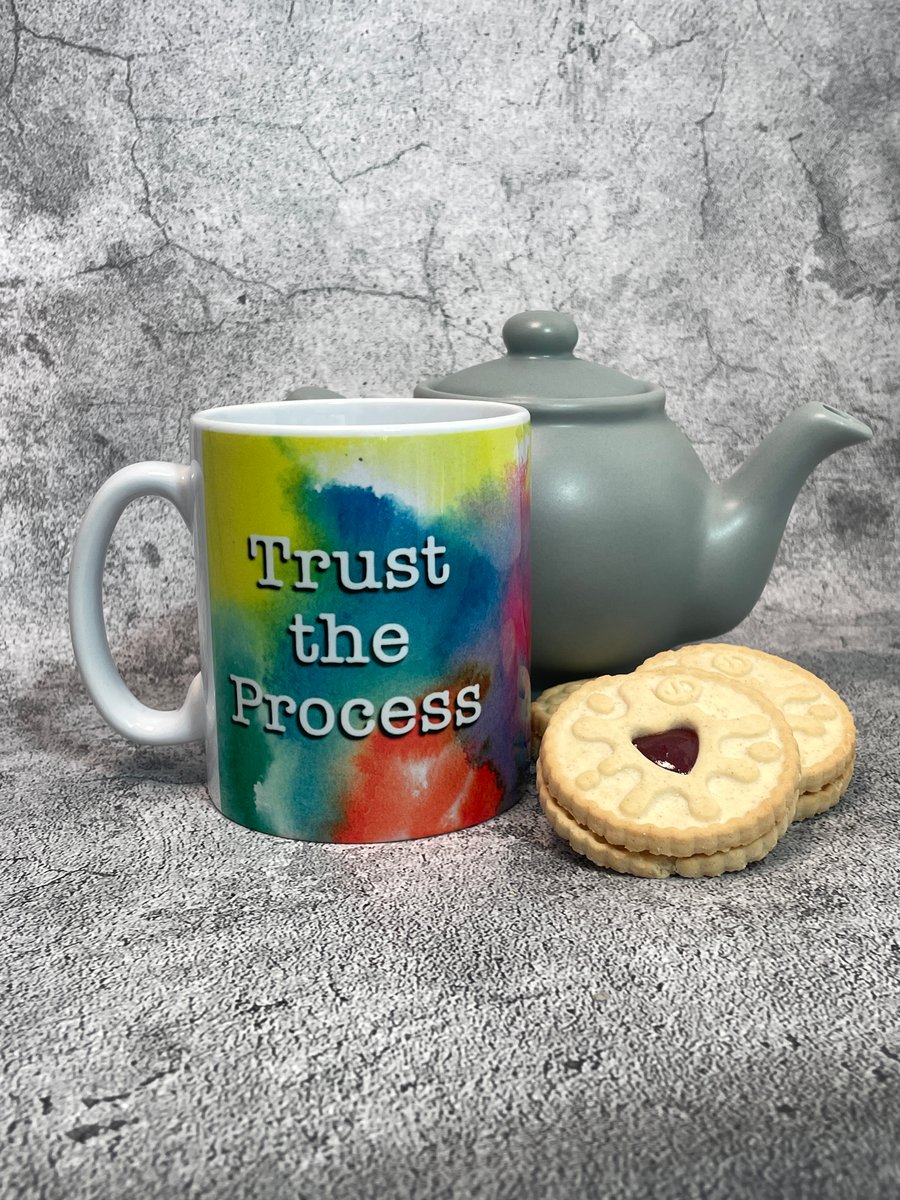 "Trust the Process" Ceramic Mug