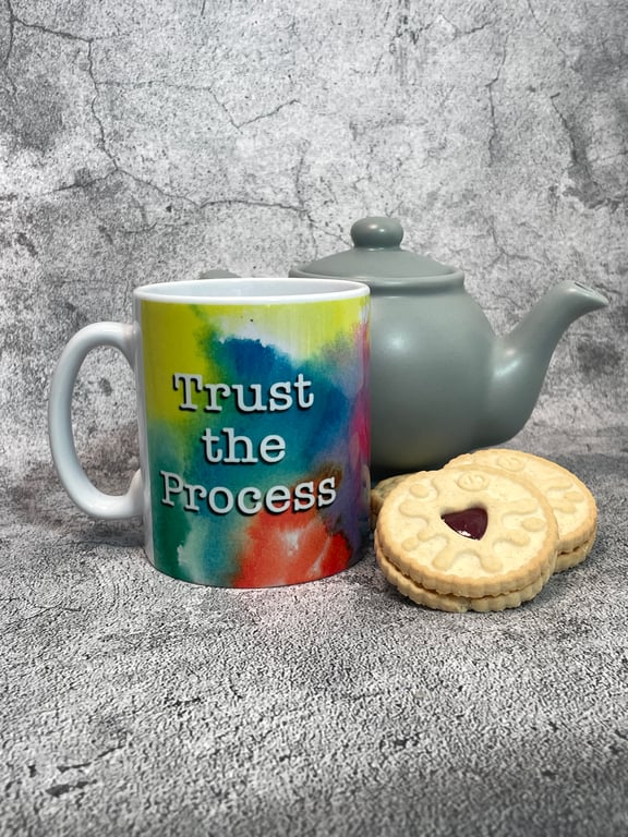 Perfectly Imperfect "Trust the Process" Ceramic Mug SAMPLE