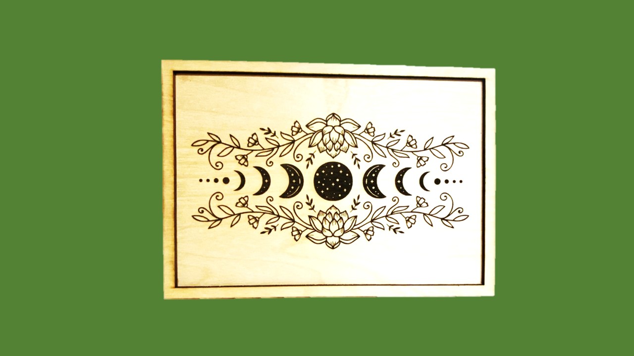 Embrace the Beauty of the Night – Moon Phases Wall Art