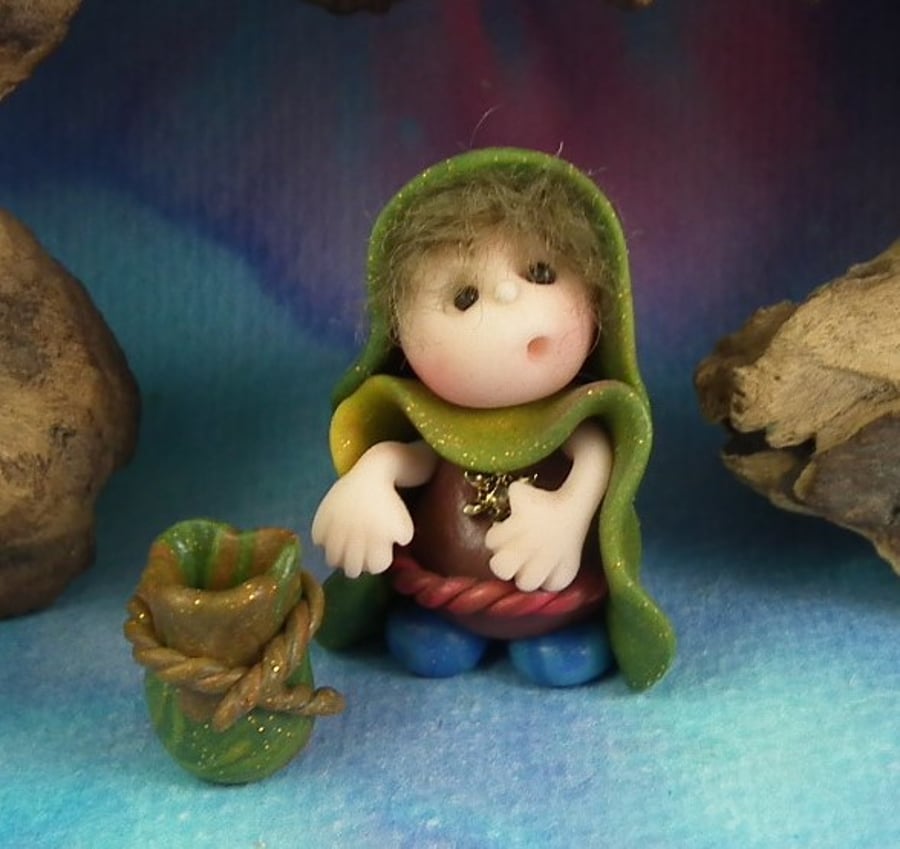 Sale Book Gnome 'Dithering Wynston' Tale of Sussex Gnomes character 'The Rescue'