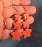 Trio Flower Drop Earrings - Image 6