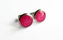 Resin Colour Stud Earrings