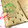 Extra - 1 x  Christmas Wrapping Service - Gold Reindeer Paper