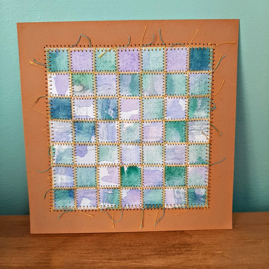 Bluebell Colours Paper Patchwork