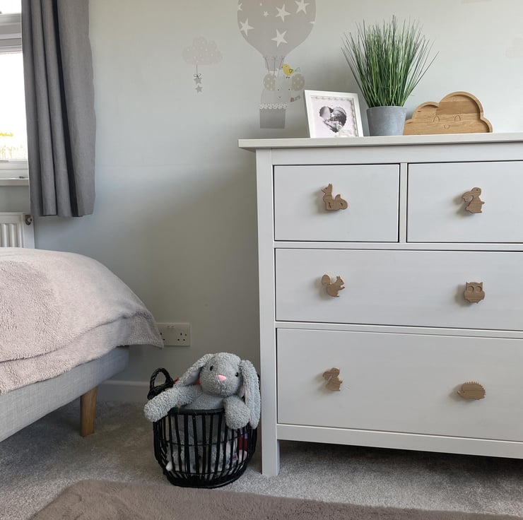 Nursery drawer cheap handles