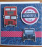 Have a Wonderful Day Card - Bus & Taxi Cab - Image 4