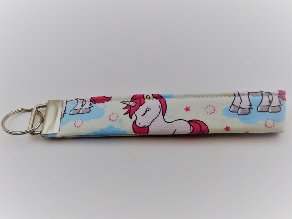 Unicorn Wristlet - Key Fob