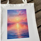 Emily Dickinson Quote Tote Bag – Phosphorescence – Literary Gift