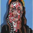 SURREAL PORTRAIT ART, CUBIST 