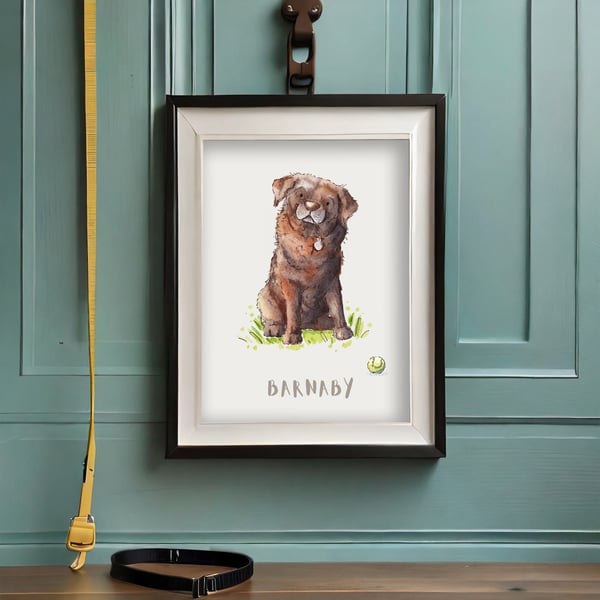 Your Very Own Personalised Pet Portrait