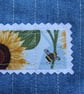 Sunflowers and bees make-up bag - Image 6