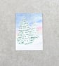 Original Watercolour ACEO Christmas Trees