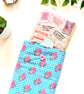 Handmade Floral Kindle Sleeve, E-reader pouch - Image 4