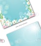 Letter Writing Paper Pretty Daisies, complete with self adhesive address labels - Image 2
