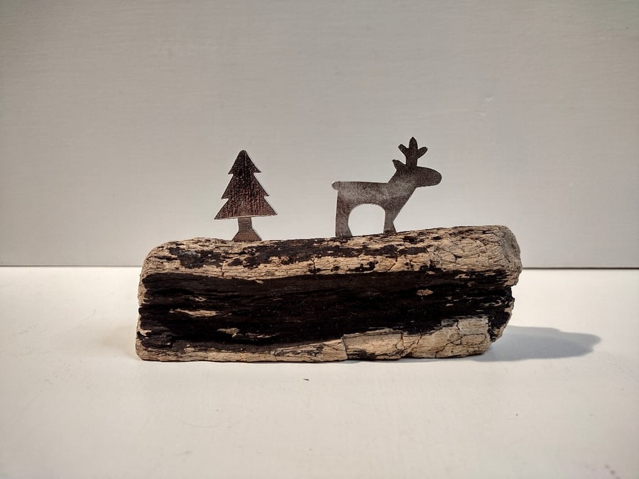 Reindeer and Tree 4