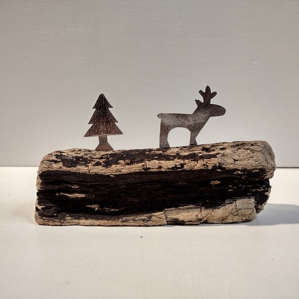 Reindeer and Tree 4