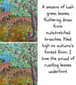 Scottish landscape painting - autumn - tree - acrylics - letterbox gift - Image 2