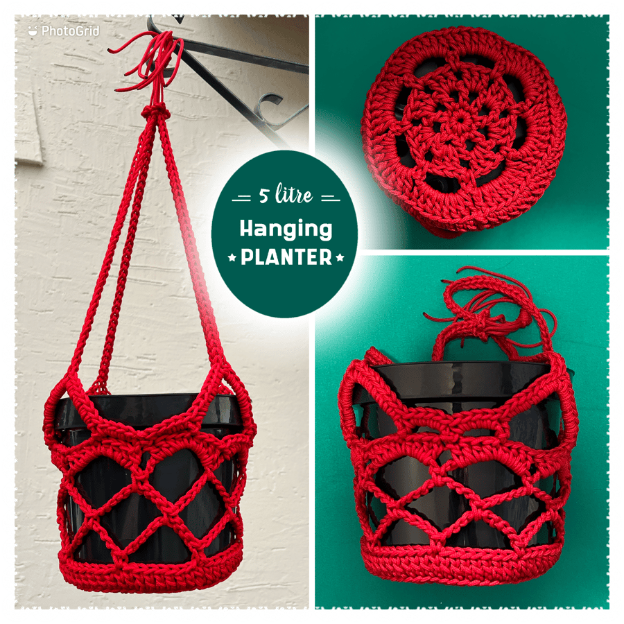 Crocheted Plant Hanger